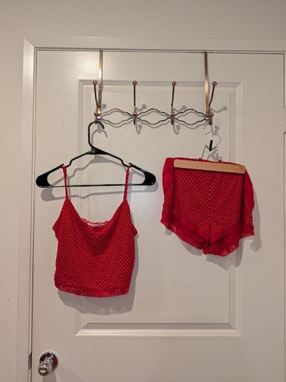 Victoria's Secret x Mariah Carey Holiday 2023 Collection Pajama Set in Red